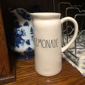 Rae Dunn Lemonade ceramic pitcher